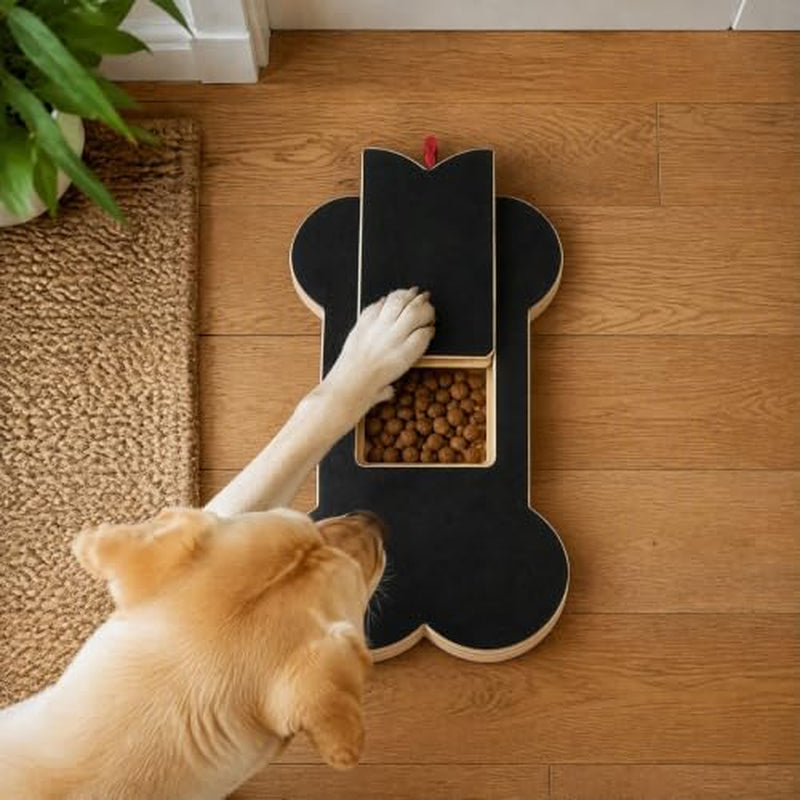 Dog Scratch Board with Treat Box