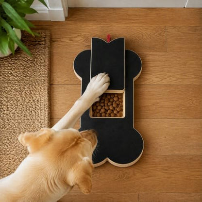 Dog Scratch Board with Treat Box