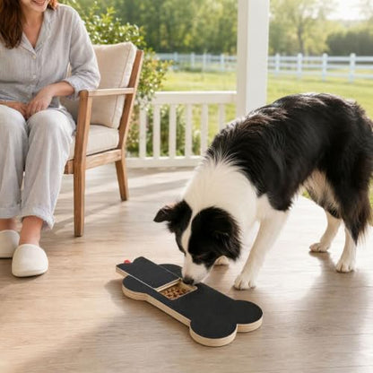 Dog Scratch Board with Treat Box