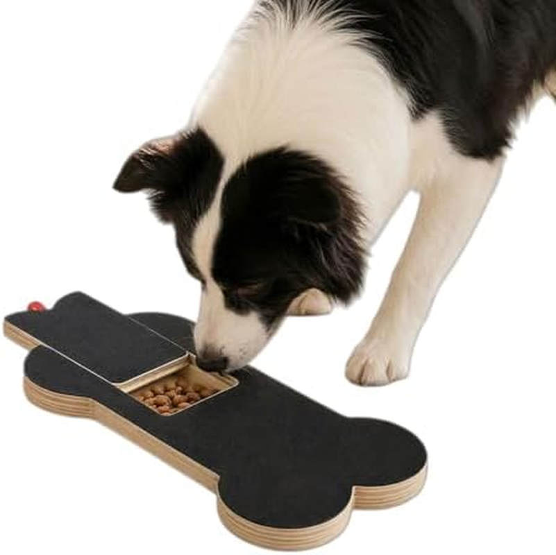 Dog Scratch Board with Treat Box