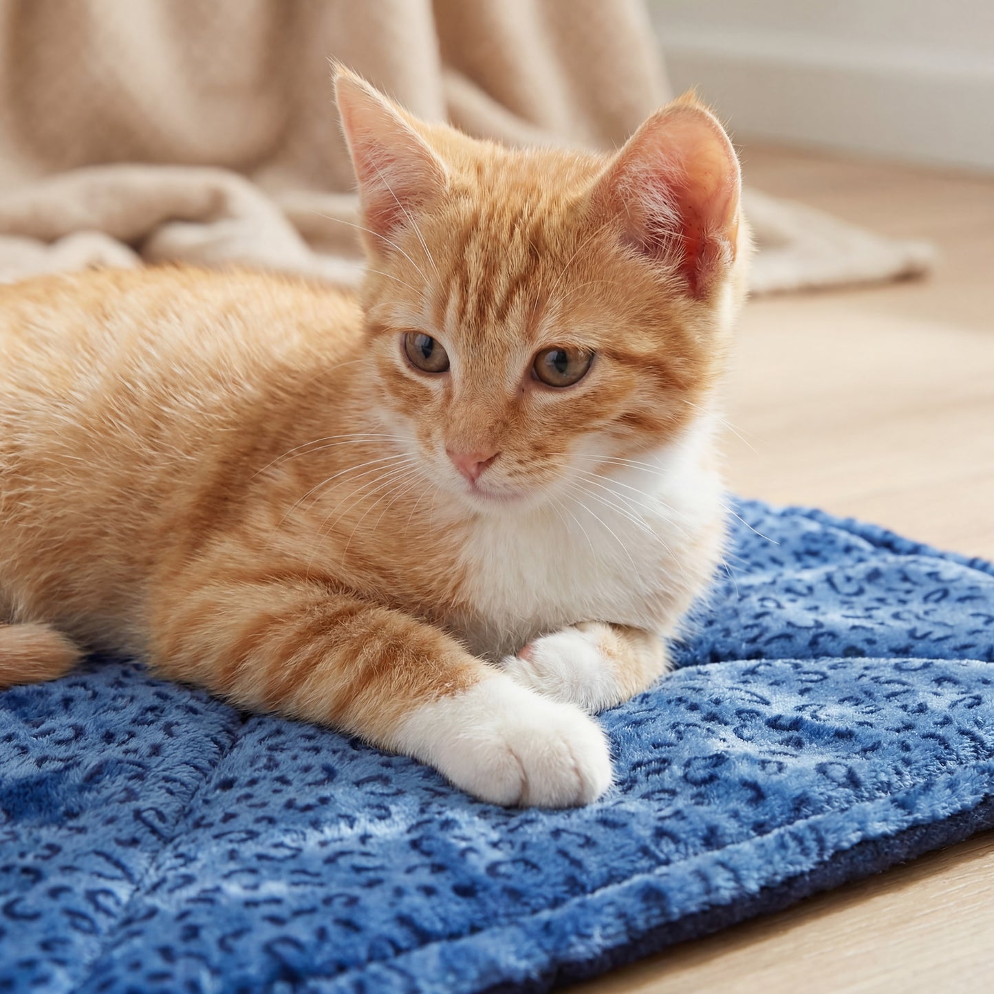 Self-Warming pet bed Comfort Without Wires
