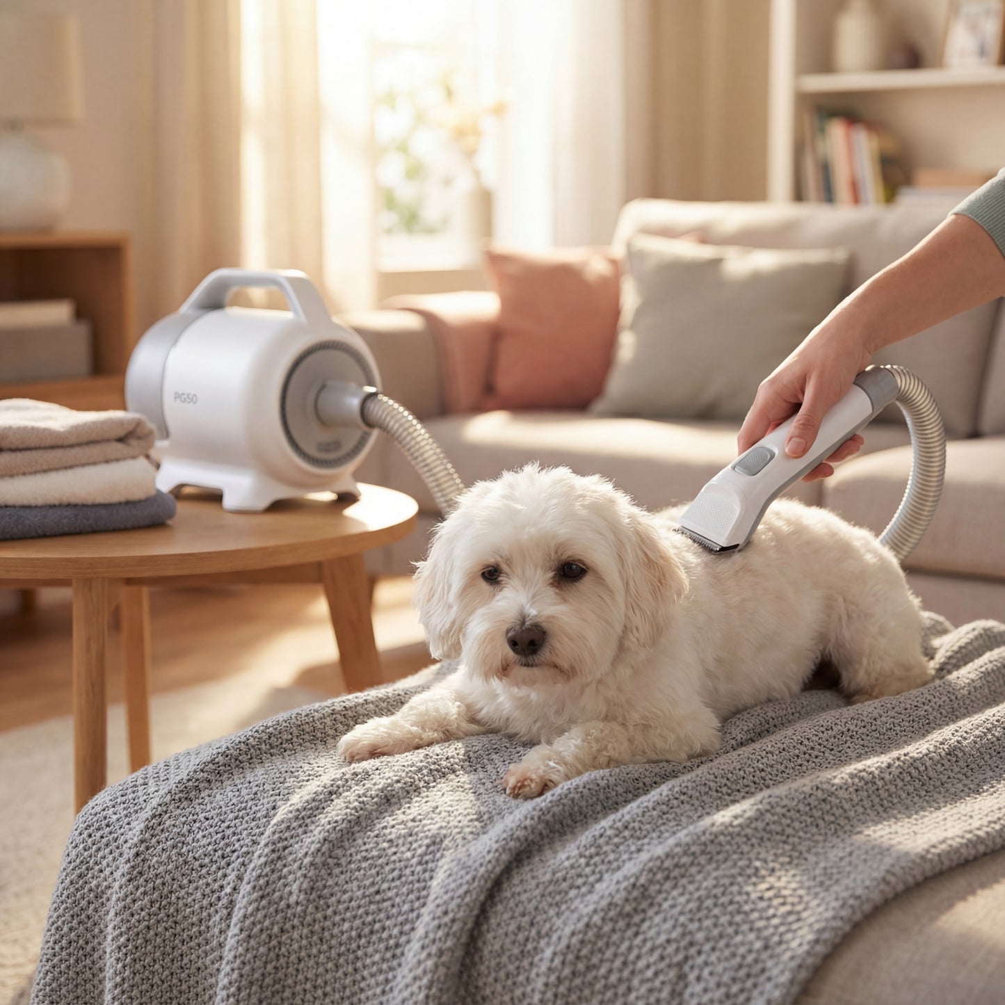 ProPet 5-in-1 Dog Grooming Vacuum Kit – Low Noise, 11000Pa Power, 2.5L Dust Cup